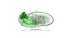 Desktop Screenshot of pachemdistribution.com
